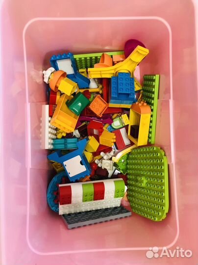 Lego duplo парк аттракционов+Lego dupli пиццерия