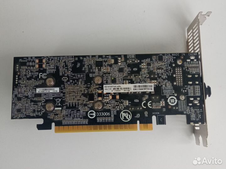 Видеокарта gtx 1050 ti 4gb