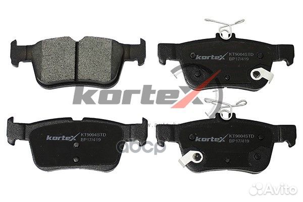 Колодки торм. задн. KT9004STD kortex