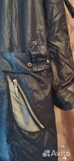 Плащ с утеплением р-р - 52-54