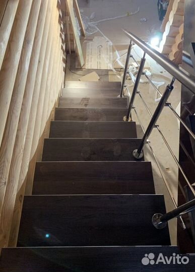 Лестница из листового металла