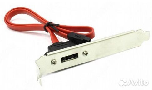 Планка портов в корпус sata-esata 0,3м 1 внешн x 1