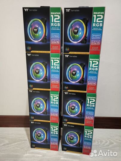Thermaltake Swafan 12 RGB - 24штуки
