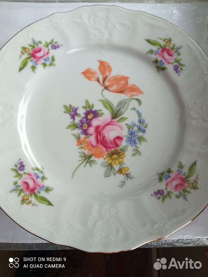 Тарелки фарфор Бернандотте