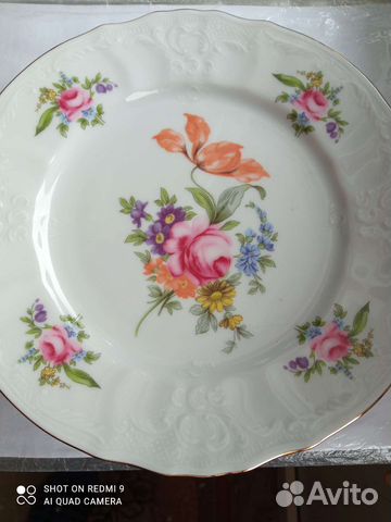 Тарелки фарфор Бернандотте