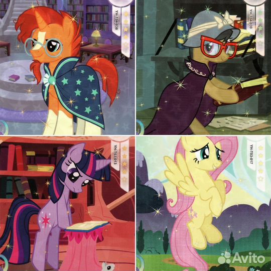 My little pony карточки kayou