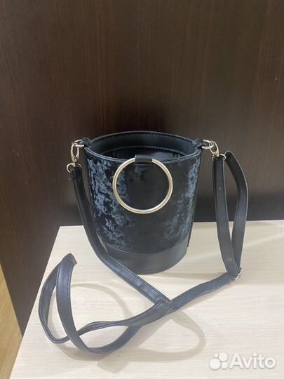 Сумка женская через плечо черная