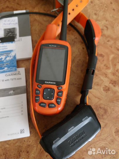 Garmin alpha 50 с ошейником t5