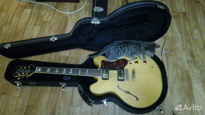 Полуакустическая электрогитара Epiphone Sheraton 2