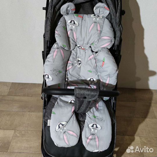 Матрасик в коляску, автокресло, стульчик
