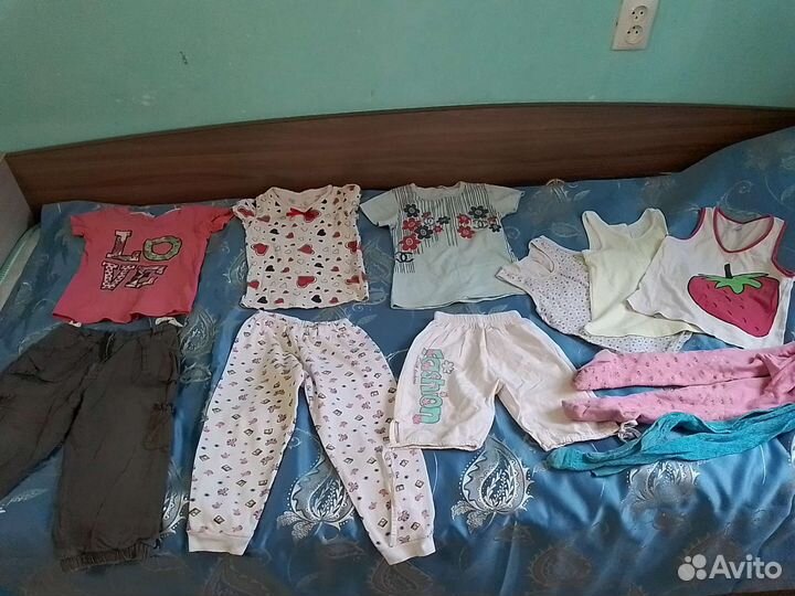 Вещи на девочку 3-4 года пакетом