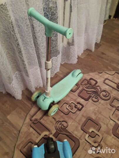 Самокат детский трехколесный бу