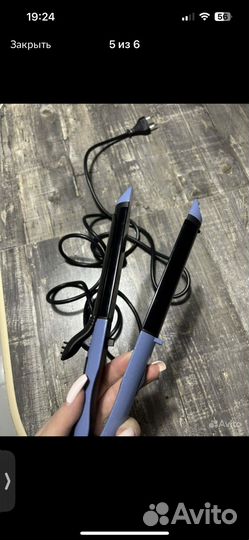 2 в 1 Выпрямитель для волос и создание локонов