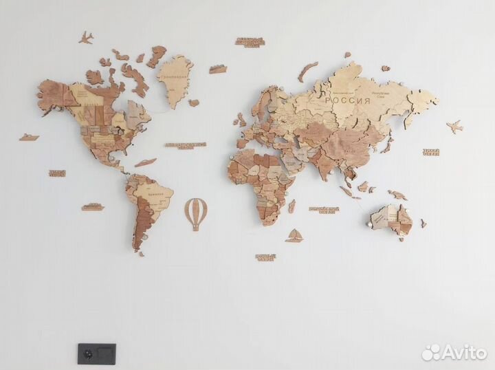 Декоративная карта России