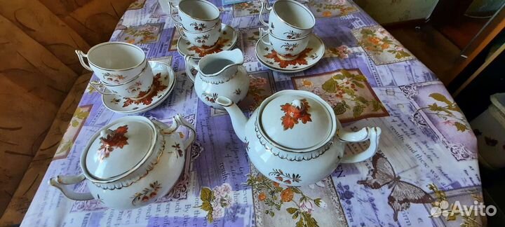 Чайный сервиз вербилки барбарис