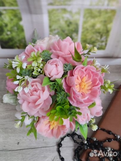 Букет из мыла