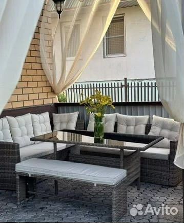 Садовая мебель из ротанга