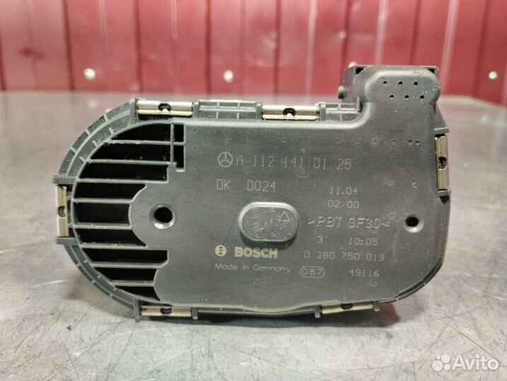 Заслонка дроссельная Mercedes Clk C209 M112 3.2I