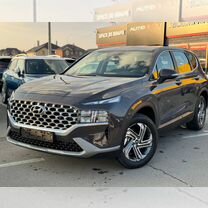 Hyundai Santa Fe 2.2 AMT, 2021, 88 700 км, с пробегом, цена 3 490 000 руб.