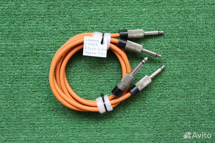 2Jack 6.3mm TS кабели, Япония