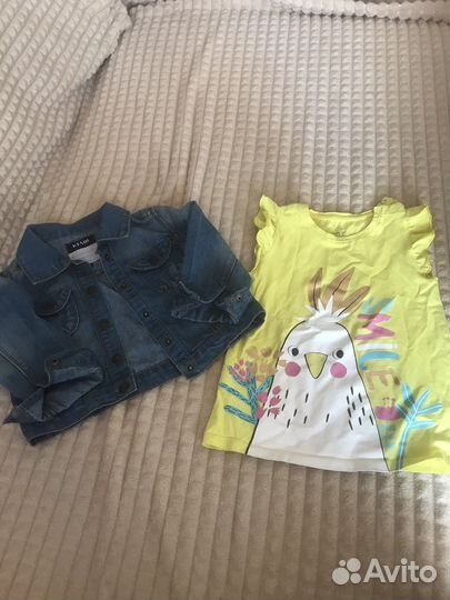 Вещи пакетом на девочку 92 98