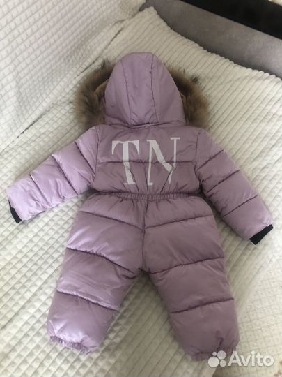 Зимний комбинезон для девочки 74 Moncler