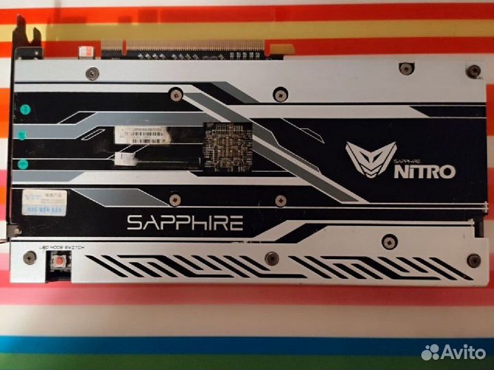 Видеокарта Sapphire Nitro Rx 580 8gb ddr5