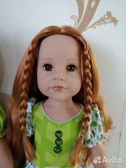 Кукла готц gotz Ханна с собачкой 16 года. нюд
