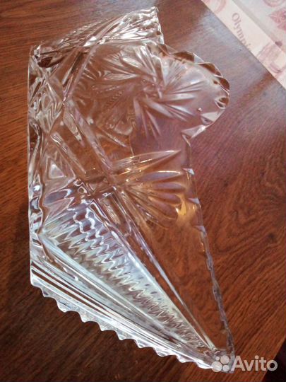 Салатница СССР Гусь-Хрустальный