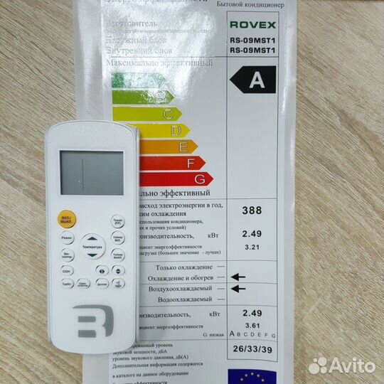 Сплит система rovex- RS09MST