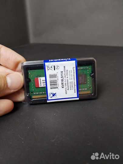 Оперативная память для ноутбука 4Gb DDR3