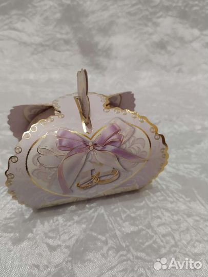 Коробочки на свадьбу. Бонбоньерки