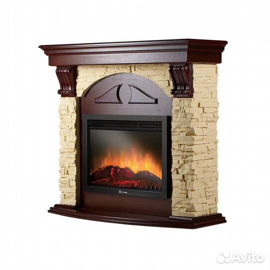 Портал Firelight Torre 25S камень слоновая кость