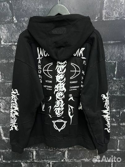 Худи Vetements Hardcore