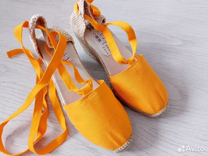 Эспадрильи La redoute 37 р-р(новые)