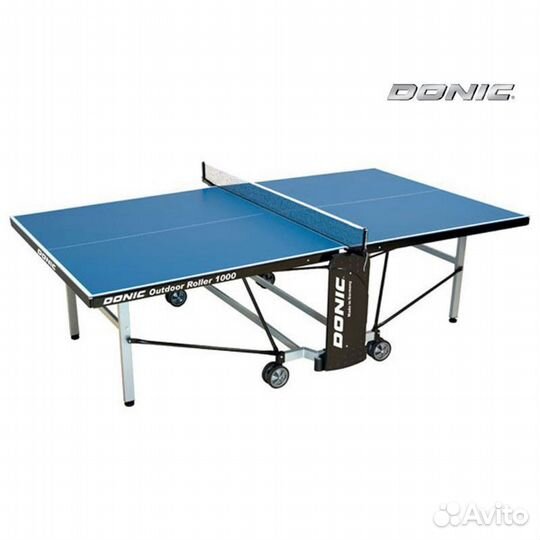 Теннисный стол Donic Outdoor Roller 1000 синий