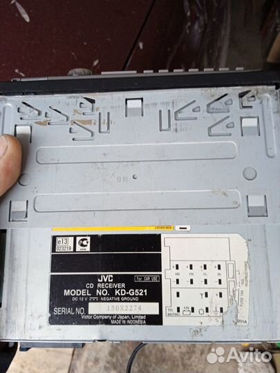 Магнитола jvc