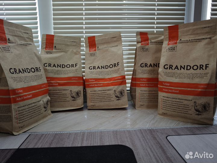 Сухой корм для кошек grandorf