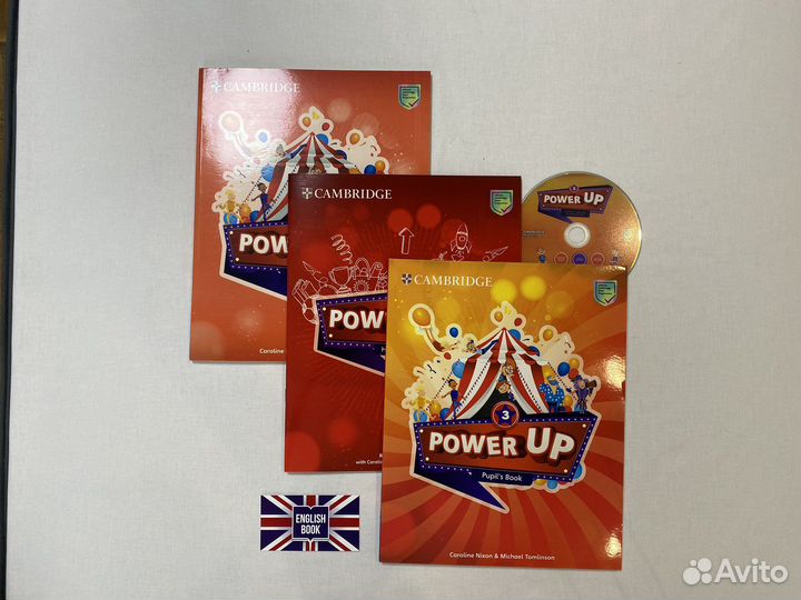 Power Up 3/ комплект (AB,HB,PB,CD) новый