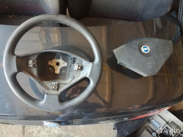 Руль с подушкой безопасности Фиат Альбеа