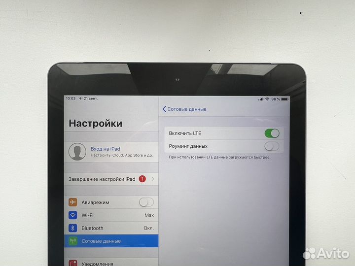 iPad Air 32 Гб (можно вставить сим) арт. 139