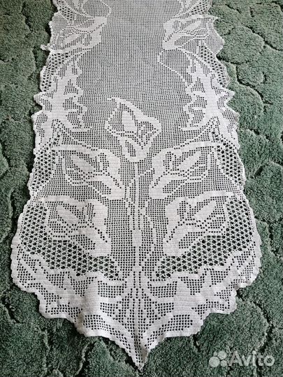 Салфетка вязанная крючком