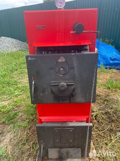 Твердотопливный котел