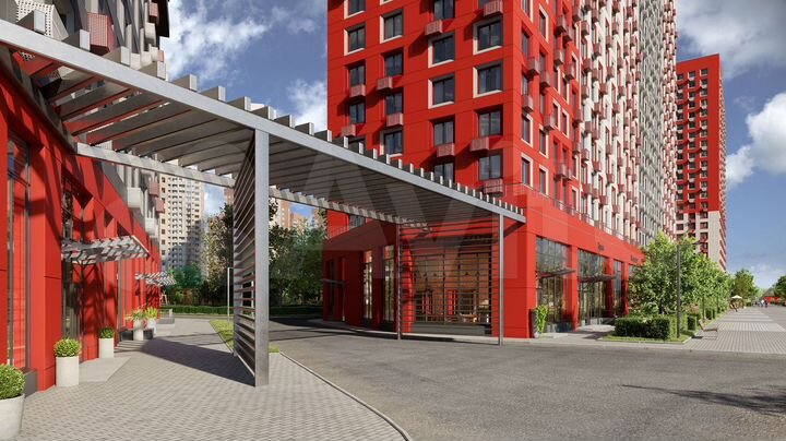 3-к. квартира, 86,6 м², 2/25 эт.