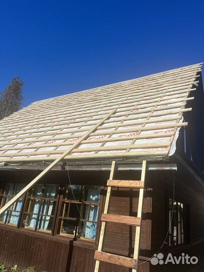 Ремонт крыши частного дома кровли