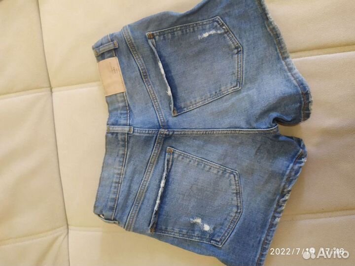 Джинсовые шорты zara