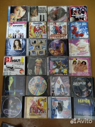 Cd и мр3 диски с музыкой