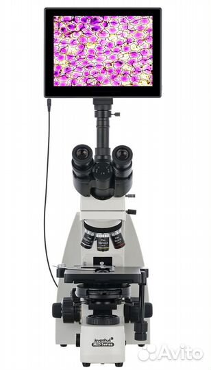 Микроскоп цифровой Levenhuk MED D45T LCD, тринокул