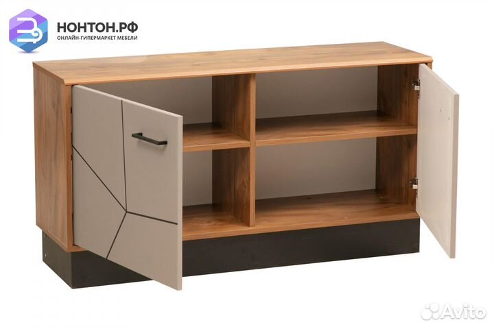 Тв-тумба Гамма 54.05 таксония / черный / грей