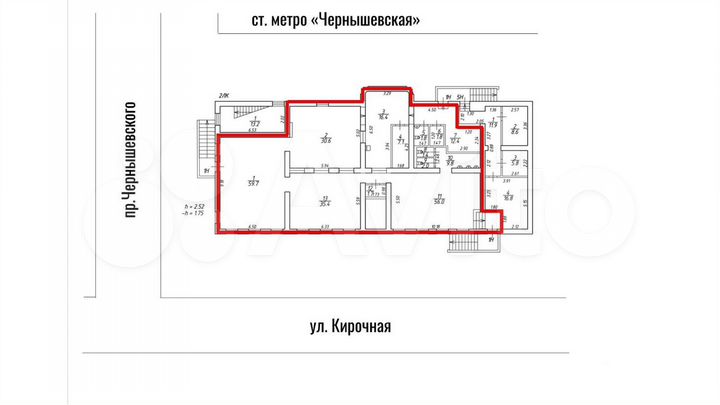 Помещение возле метро 236 м2 под общепит